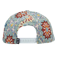 Removable Bear Gray Mosaic Snapback Hat by Grassroots