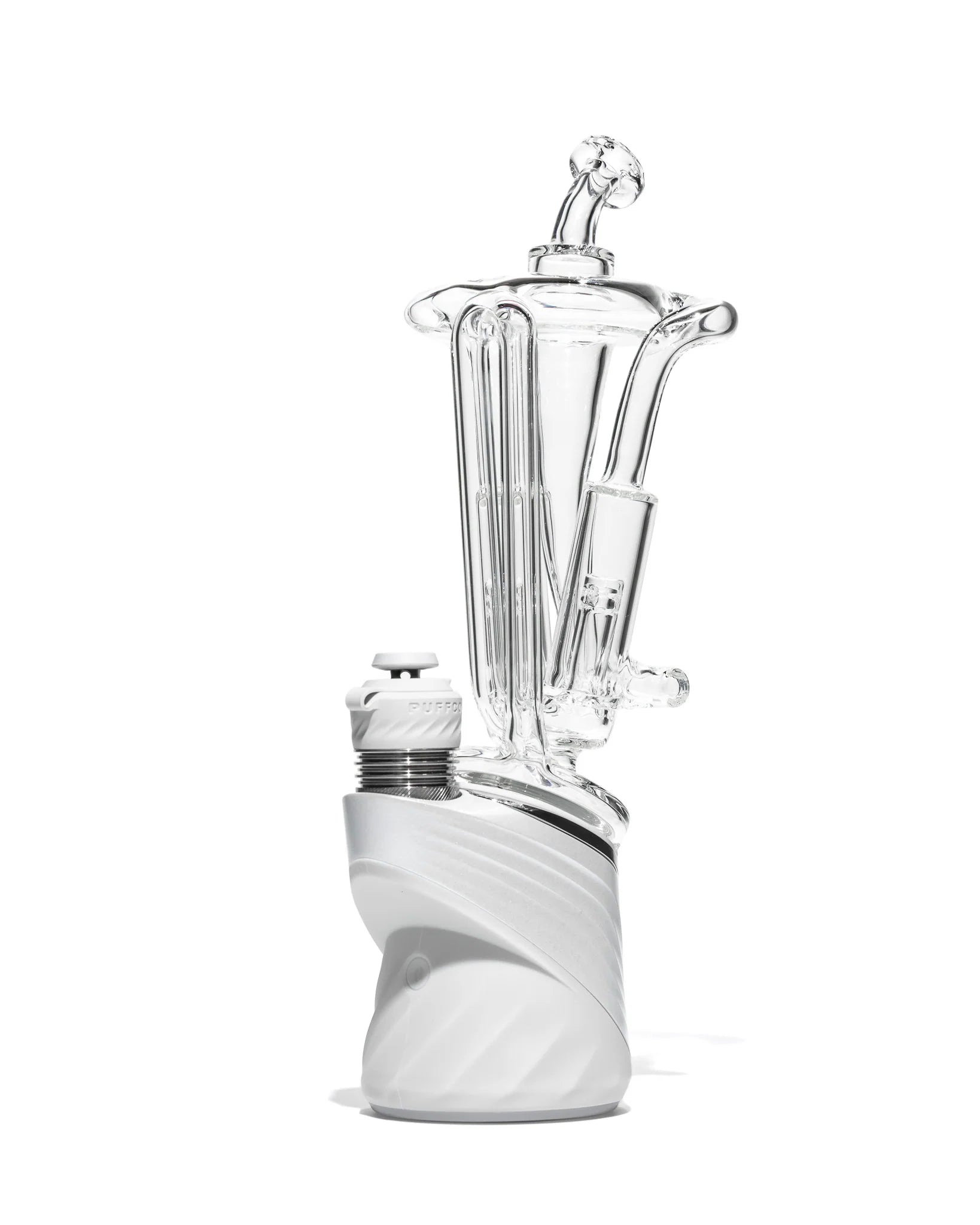 Puffco V-Twin Dual Uptake Recycler by Nib Glass