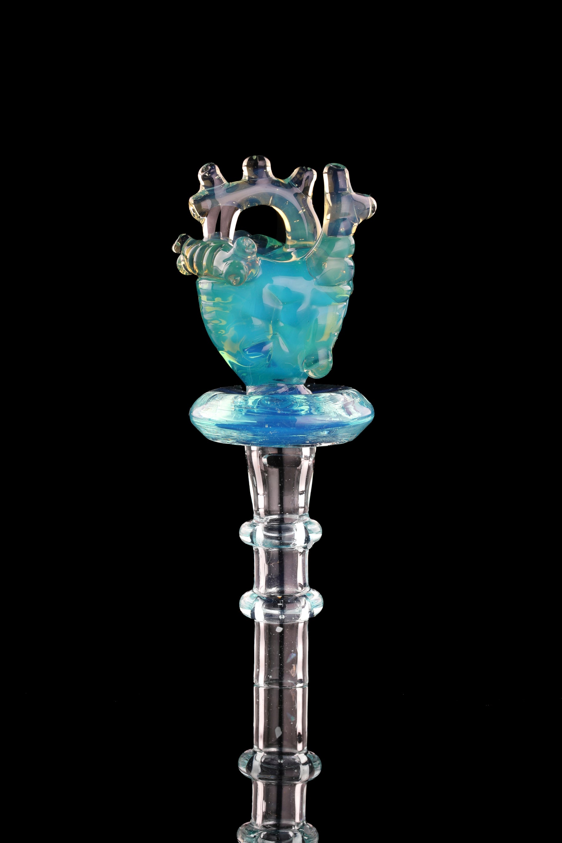 Meta-Terrania "Anatomical Heart" 3DXL Joystick Joystick by One Trick Pony X Mandella Glass