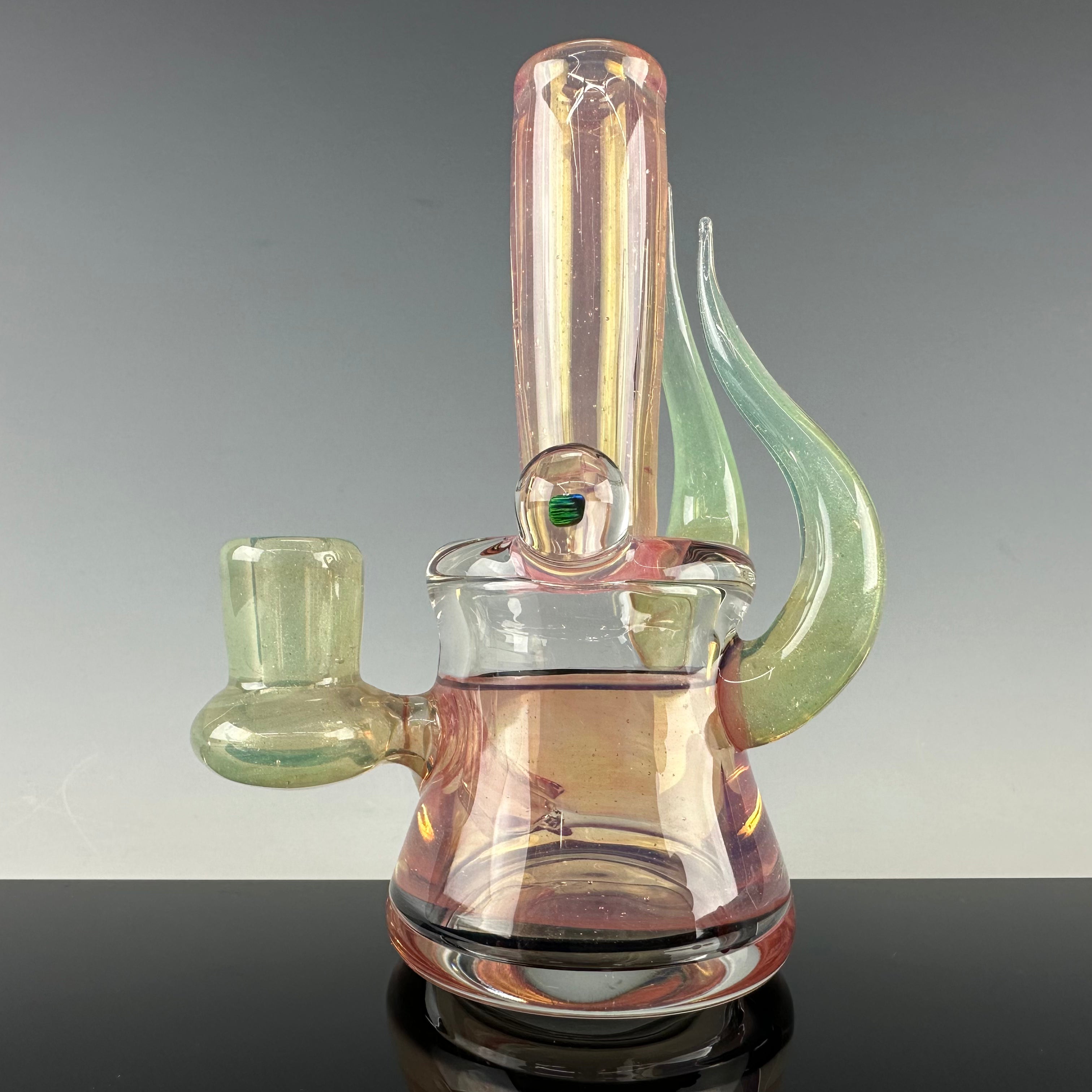 Hand-Mixed Full Color Encalmo Rig by Xen Glass