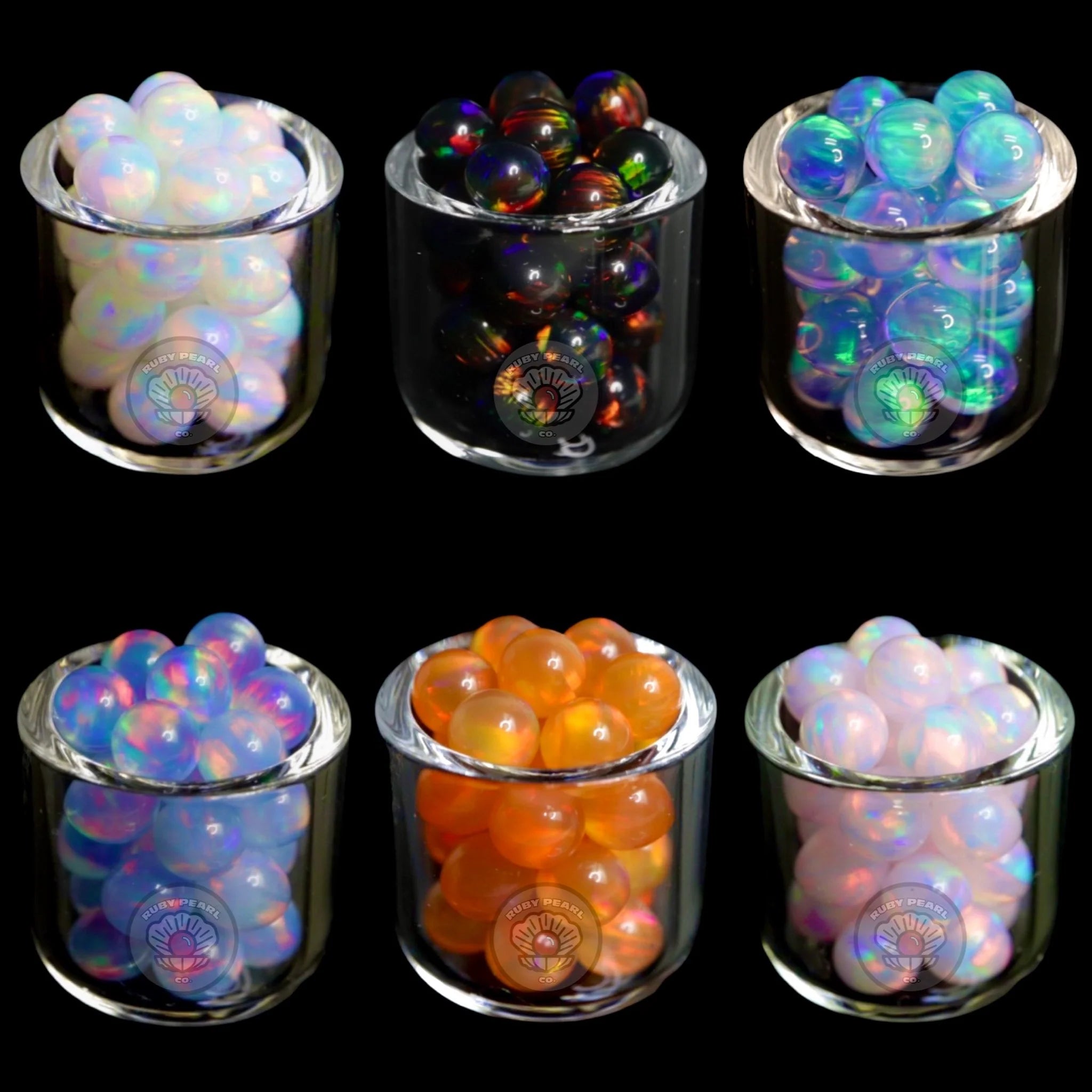 5mm Opal Terp Pearls by Ruby Pearl Co.