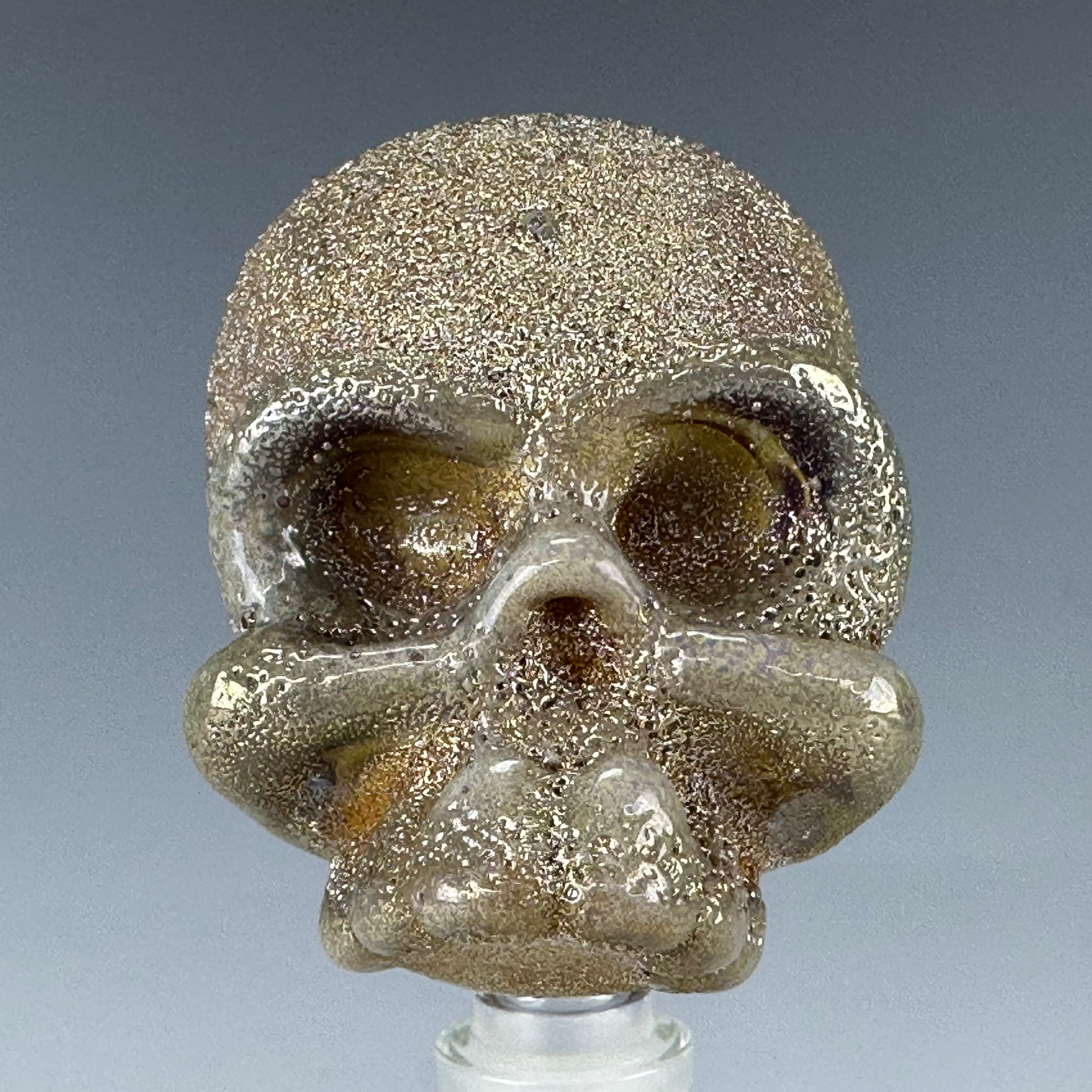 Textured Skull Bowl by Unknown