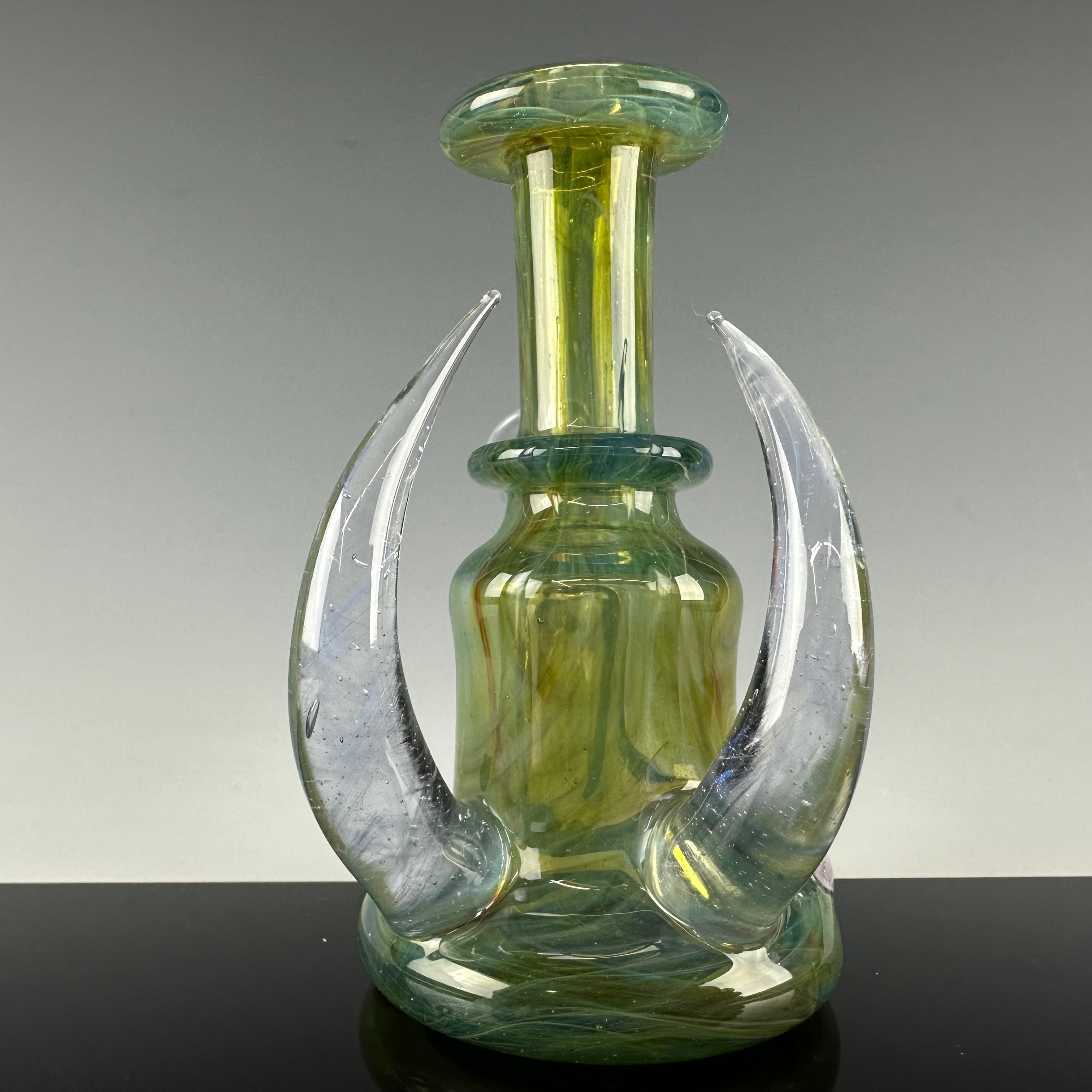 Hand-Mixed Full Color Gill Perc Rig by Xen Glass