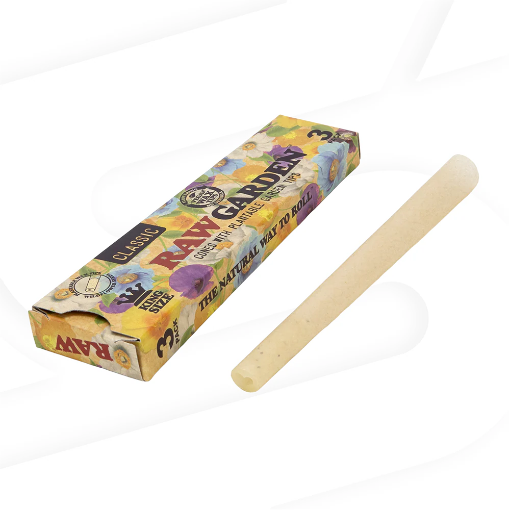 Raw Garden Cones 3 Pack (King Size) by HBI International