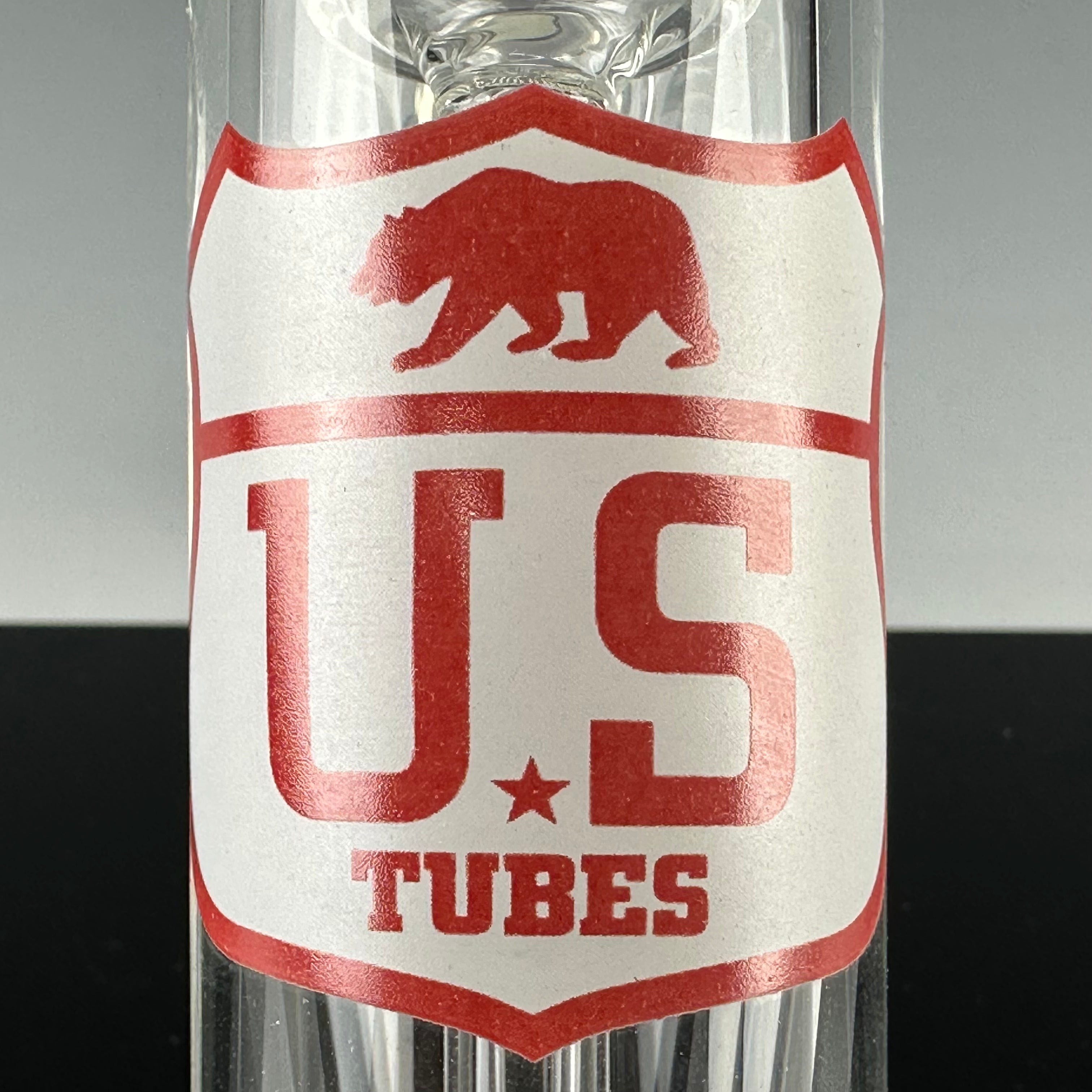 US Tubes (Dewar Joint) "Circ Perc" Hammer Bubbler by US Tubes