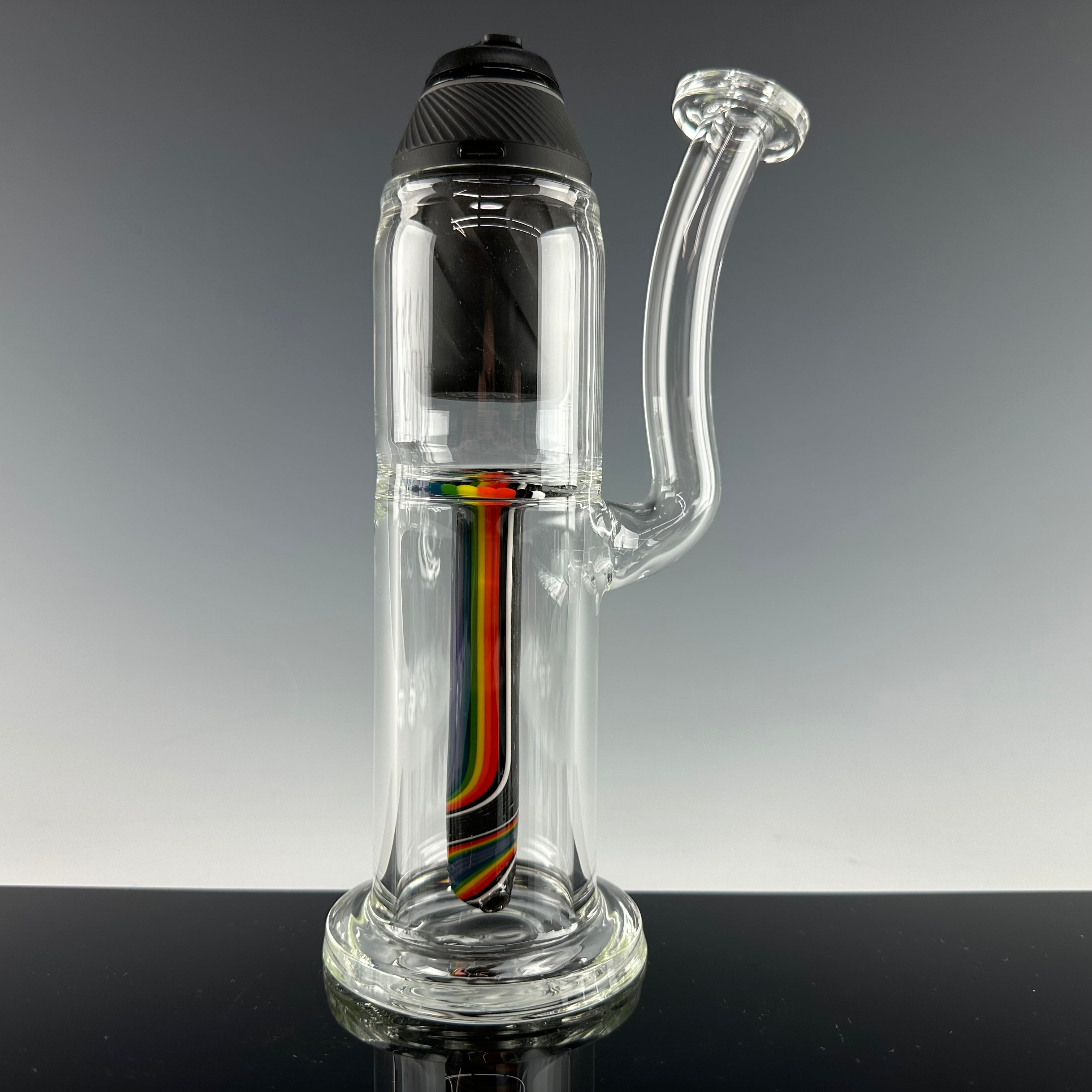 Lineworked Puffco Proxy Bubbler by Vigil Glass