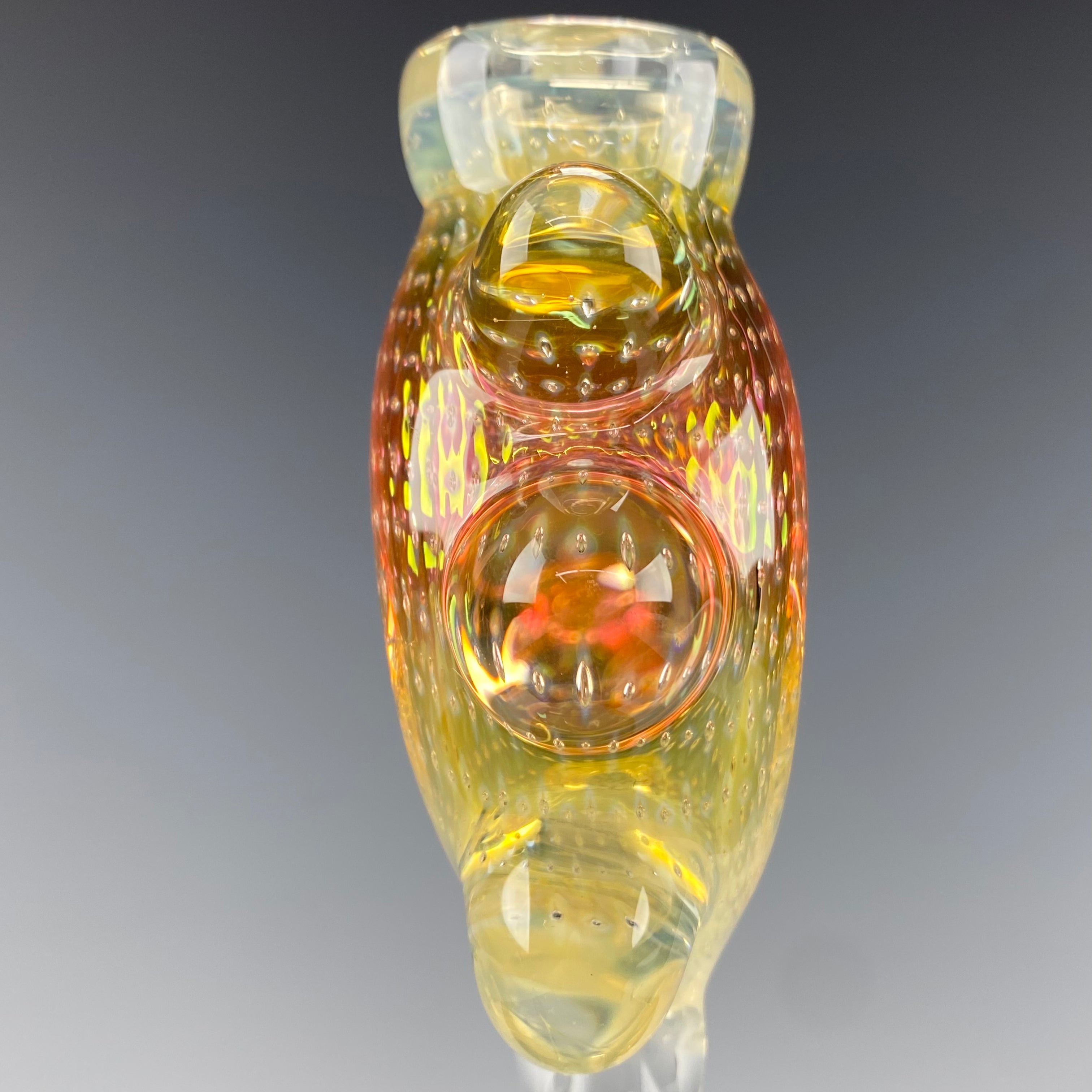"Gold Fumed Bubbletrap" Slide by Steve Sizelove