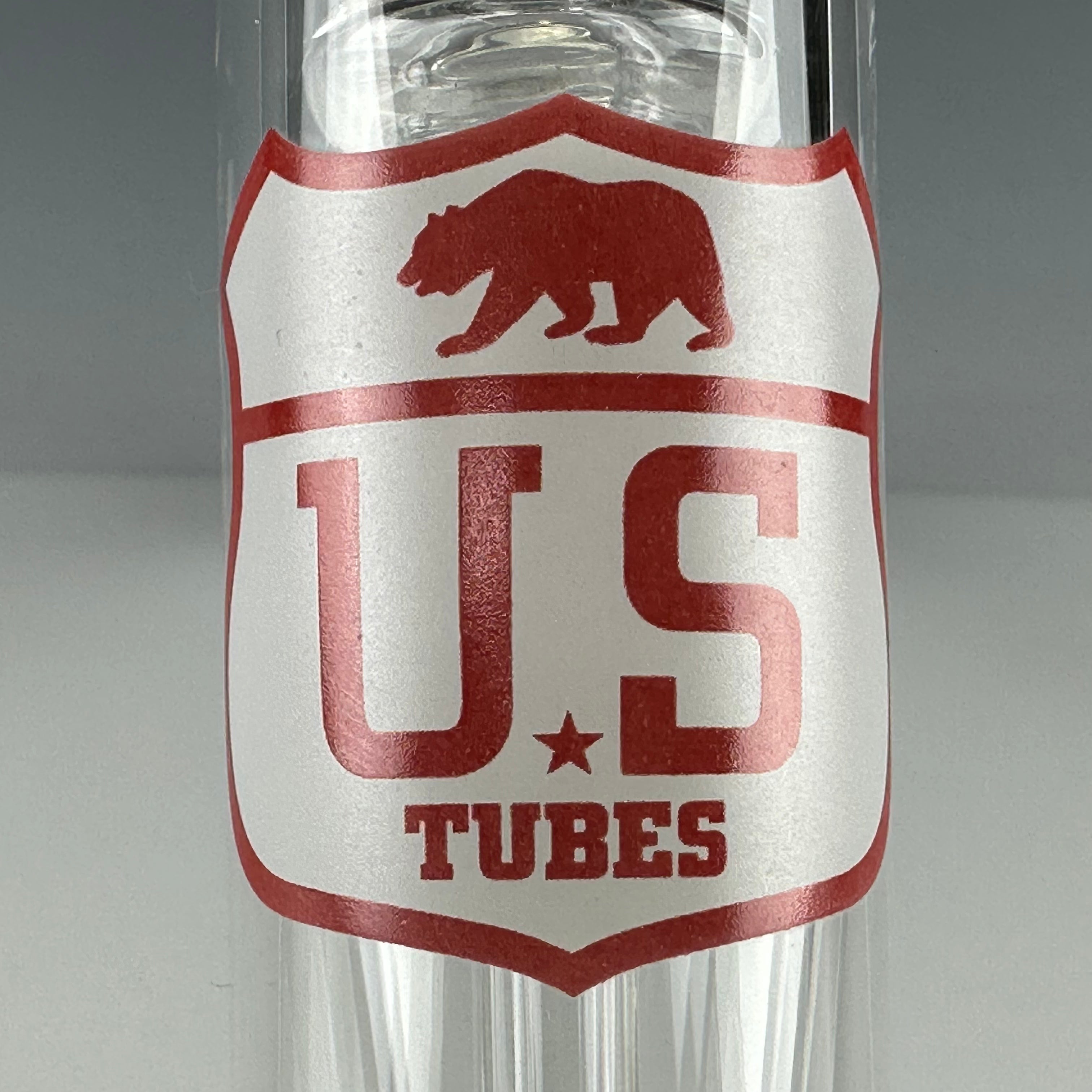 US Tubes (Dewar Joint) "Ufo Perc" Hammer Bubbler by US Tubes