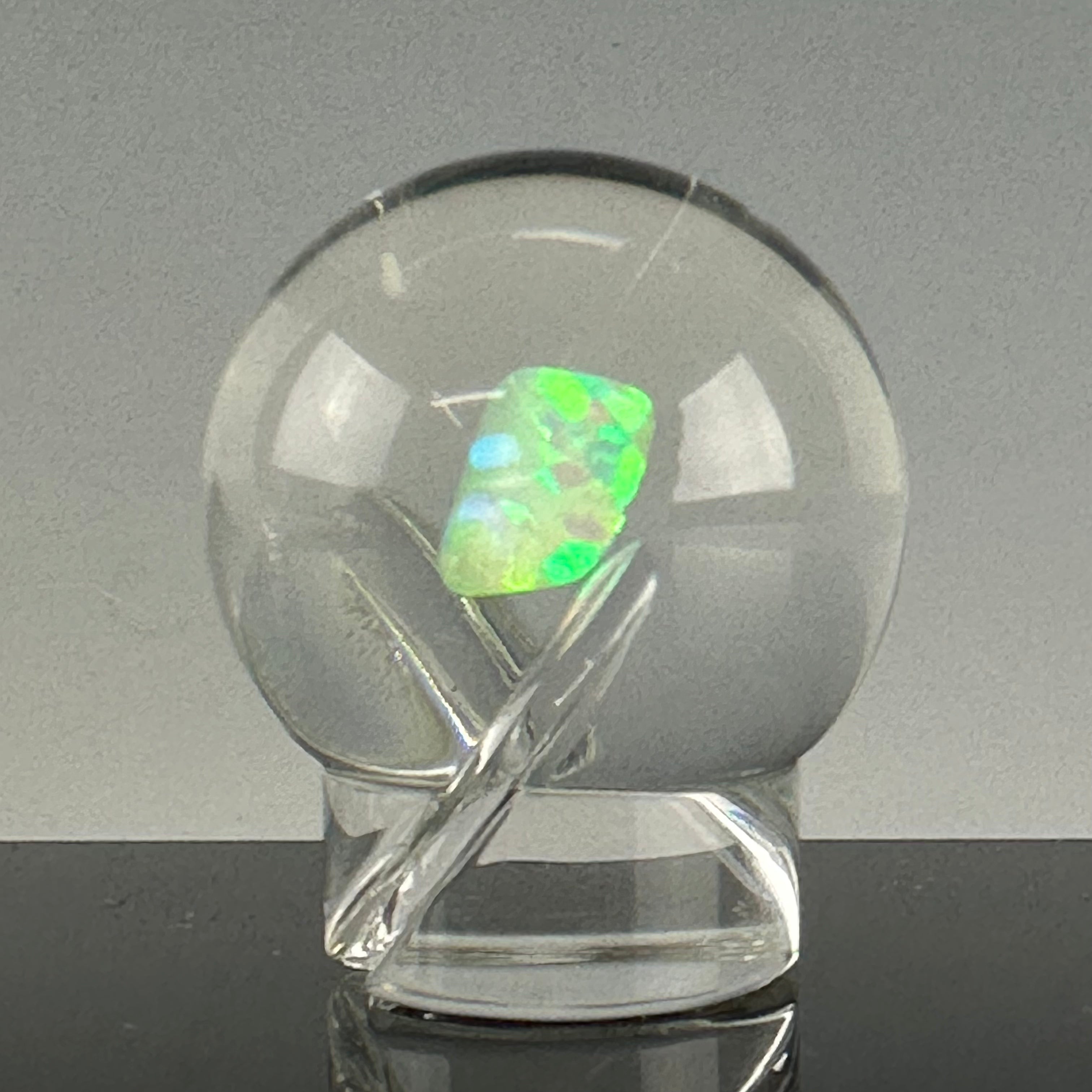 Encased Opal Glass Marble Spinner Cap by One Trick Pony