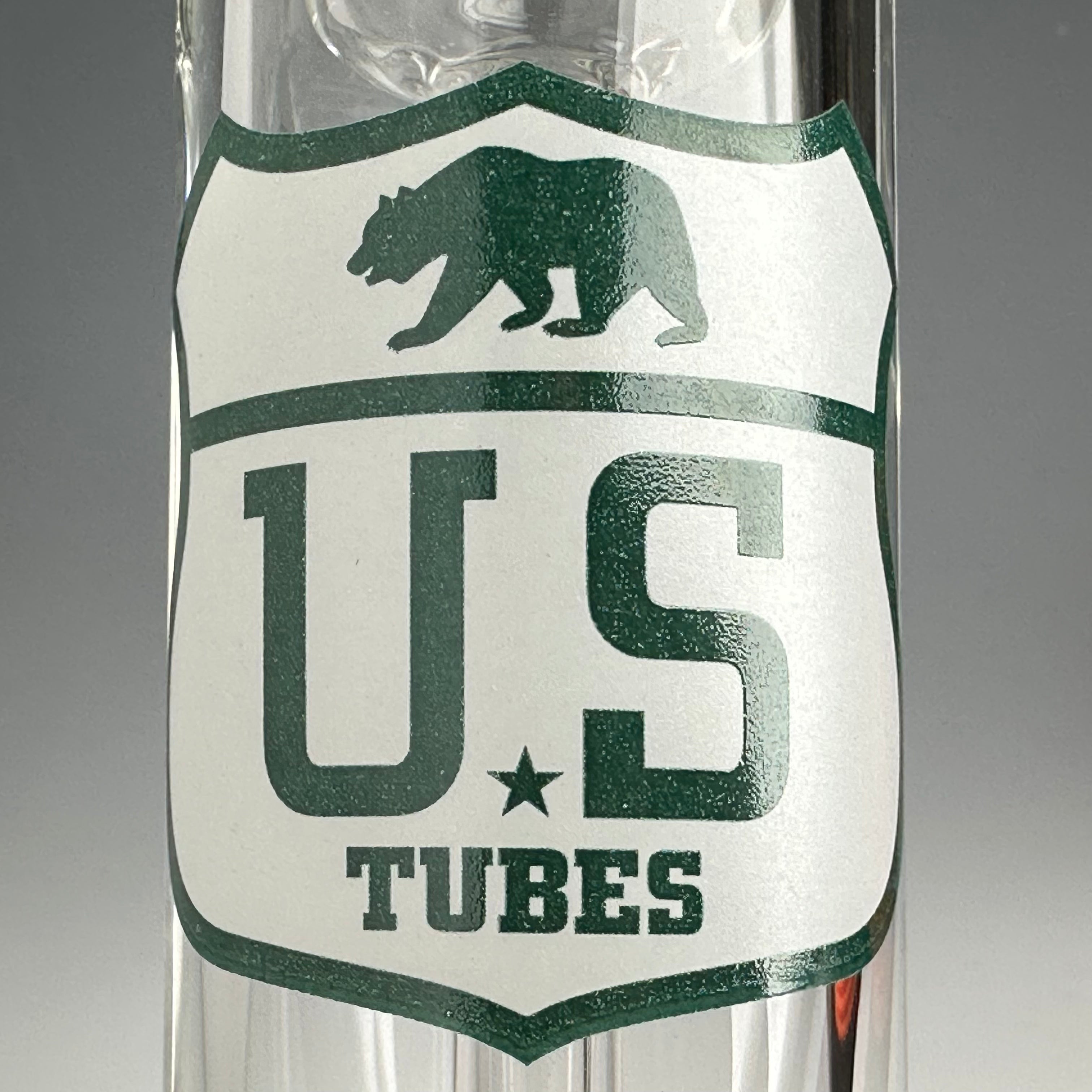 US Tubes (Dewar Joint) "Circ Perc" Hammer Bubbler by US Tubes
