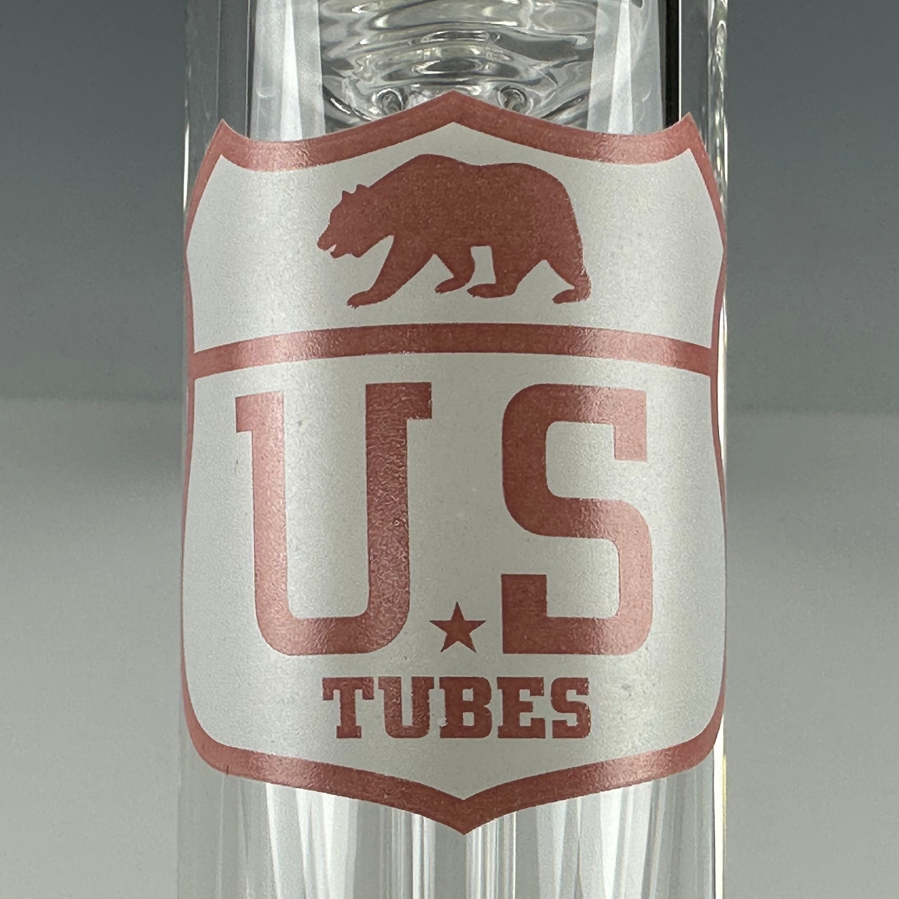 US Tubes (Dewar Joint) "Ufo Perc" Hammer Bubbler by US Tubes