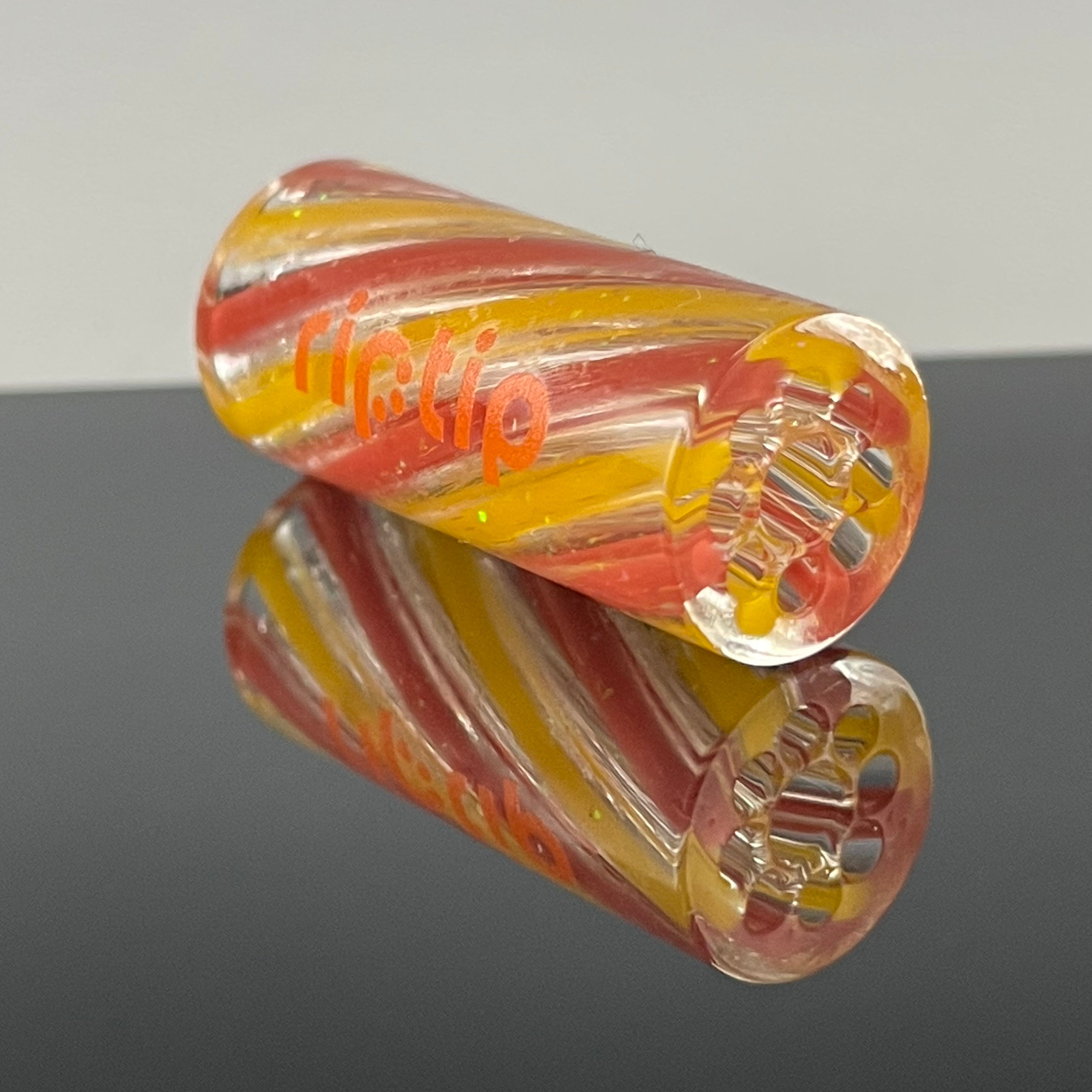 "Peachy Keen" (Crushed Opal) "Rip Tip" by Gordo Scientific