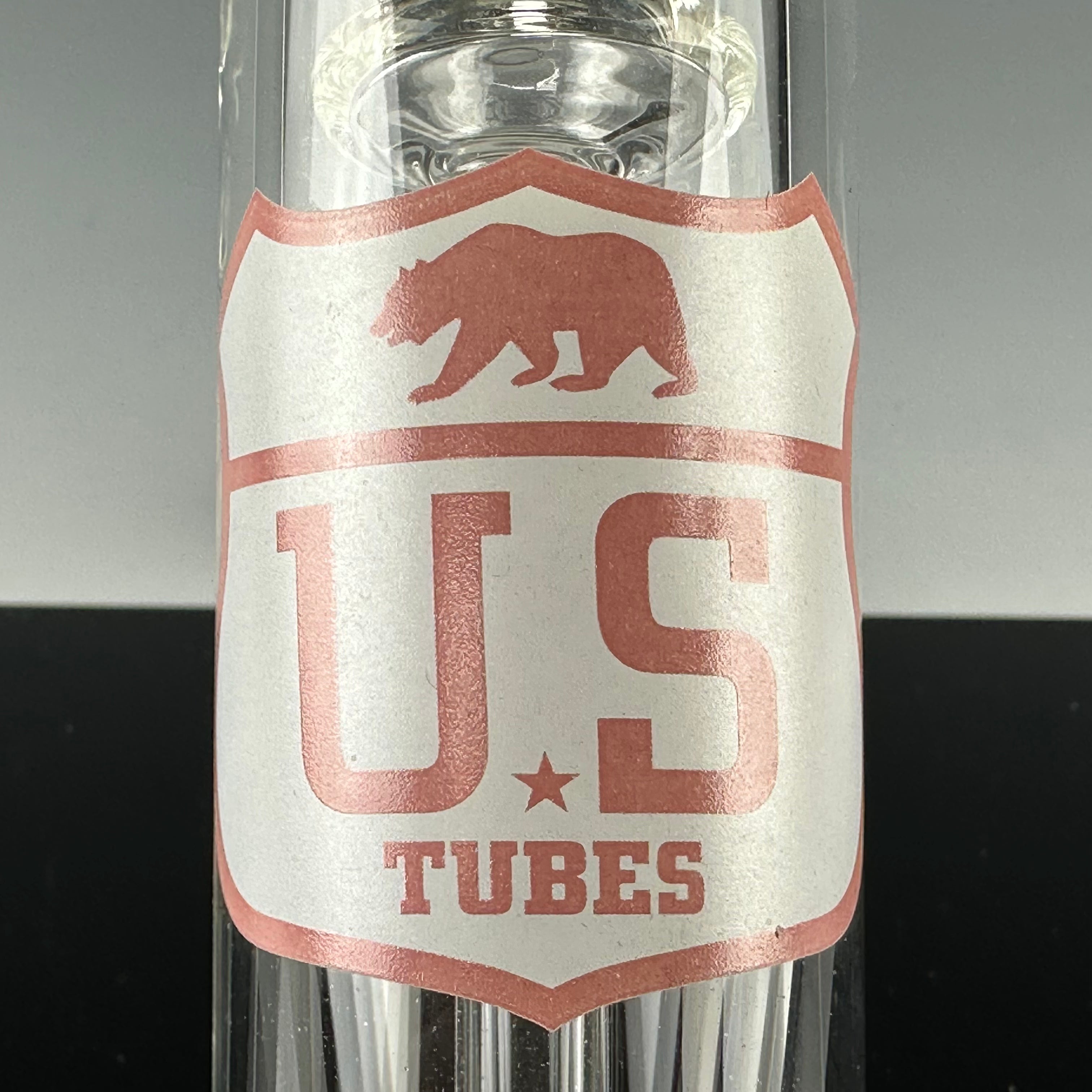 US Tubes (Dewar Joint) "Circ Perc" Hammer Bubbler by US Tubes