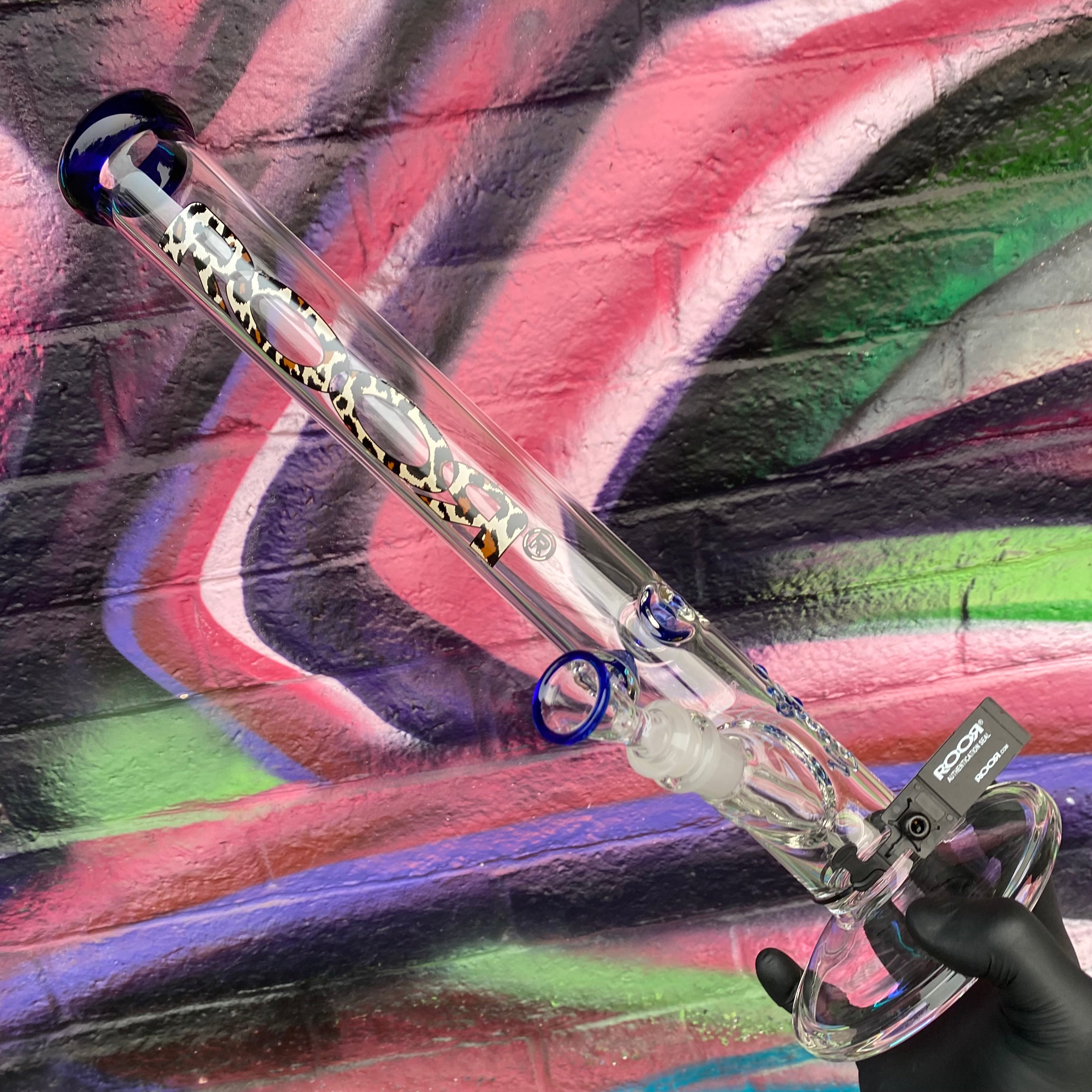 50 X 5 18" "Leopard Print" Straight Tube by ROOR
