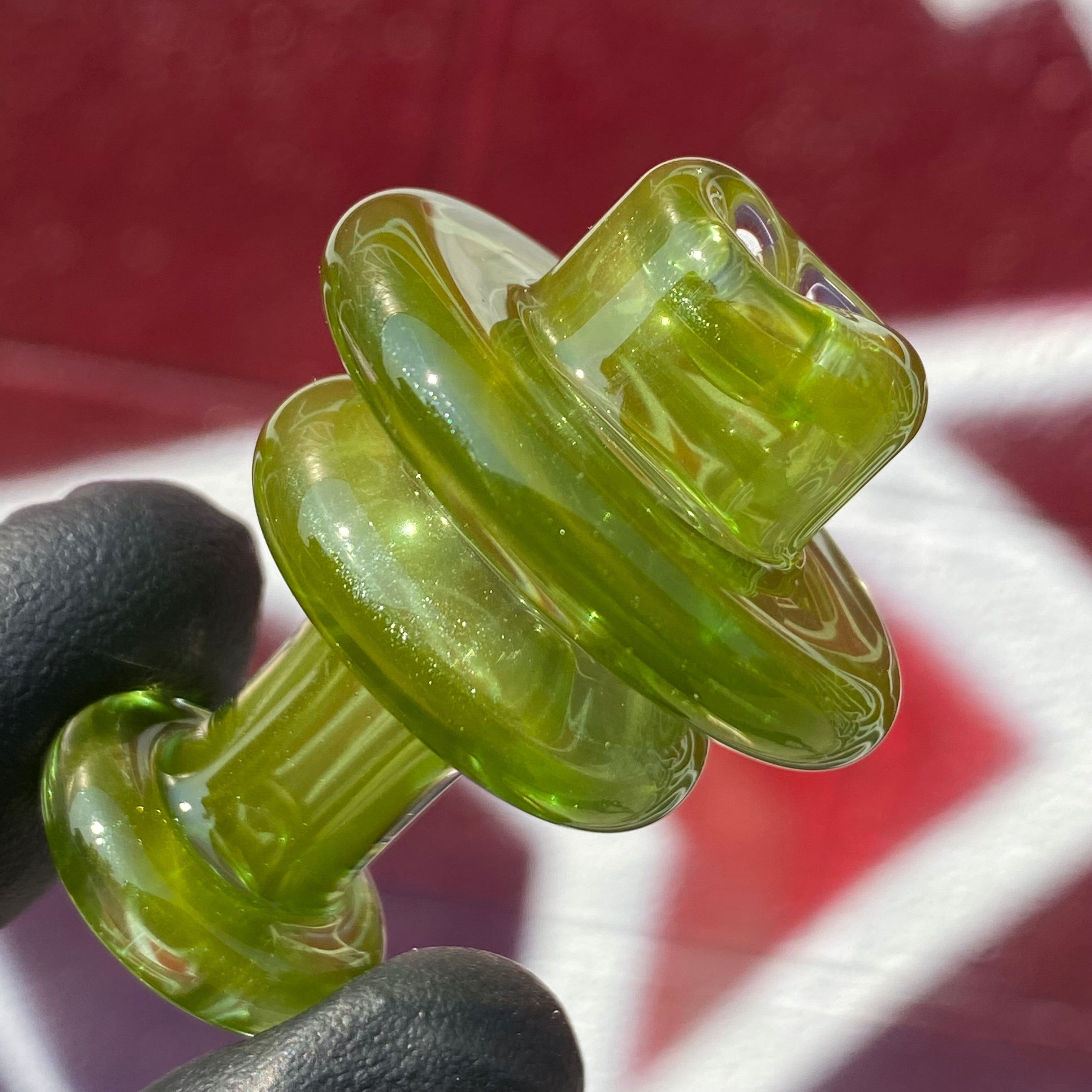 "Jungle Juice" Klein Recycler by Blob Glass