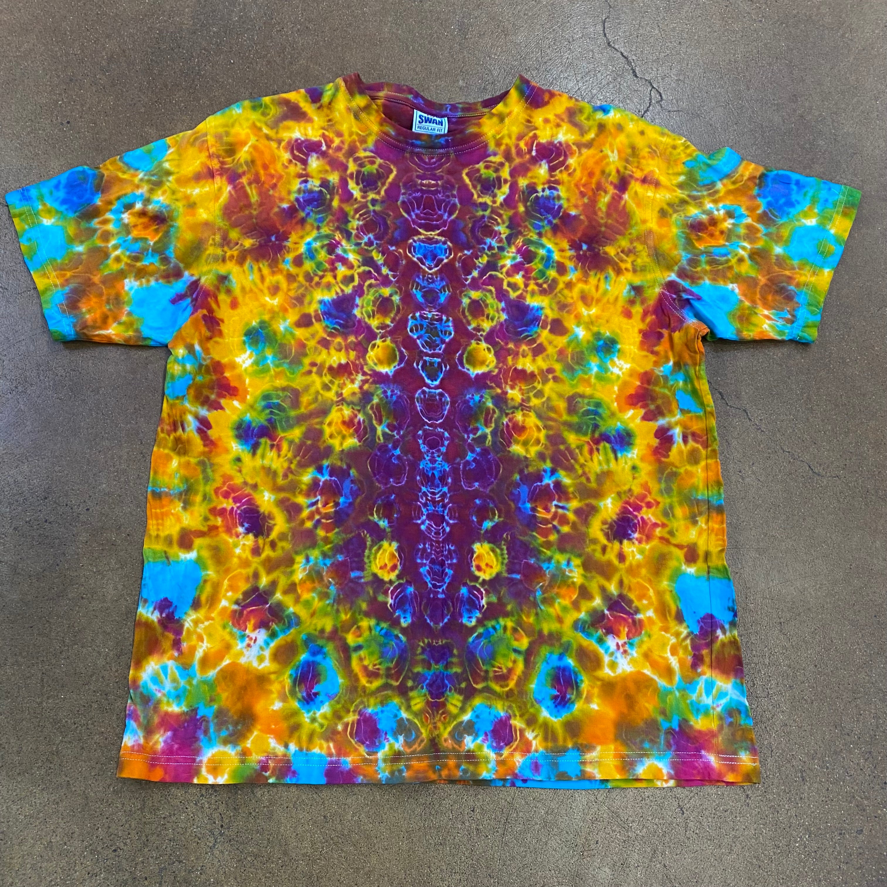 "Rorschach" Tie Dye T-Shirt by Mlr Tie Dye