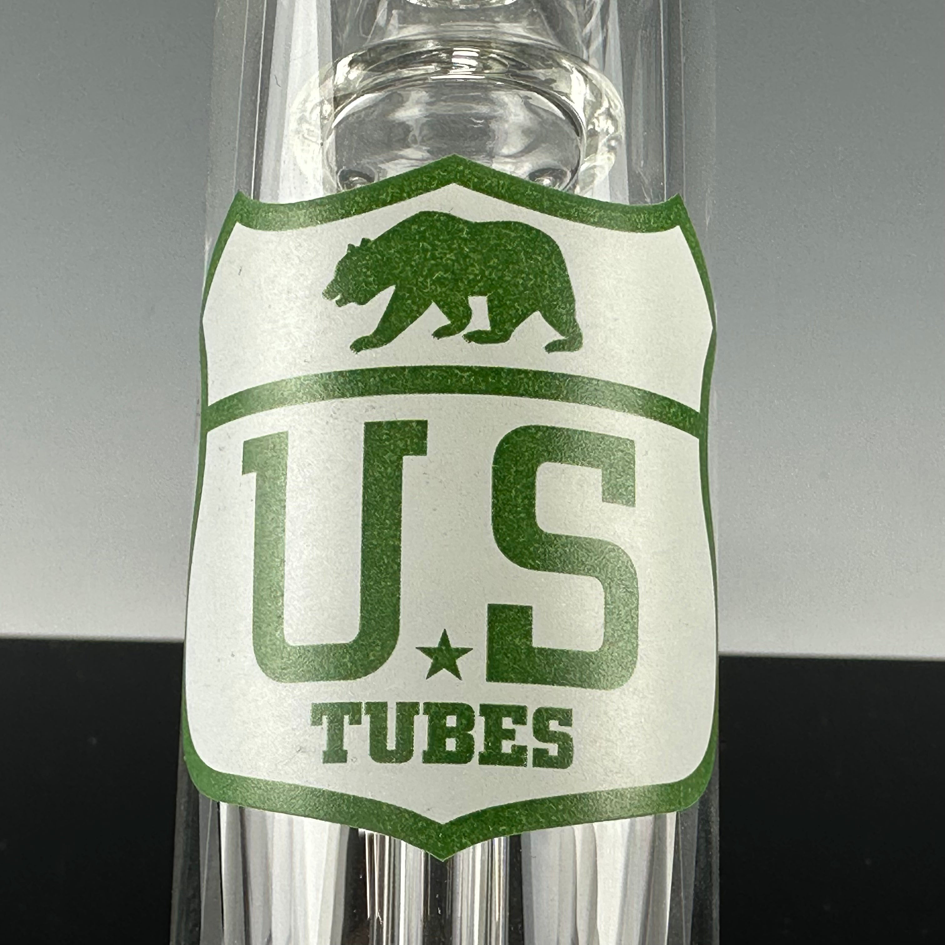 US Tubes (Dewar Joint) "Circ Perc" Hammer Bubbler by US Tubes