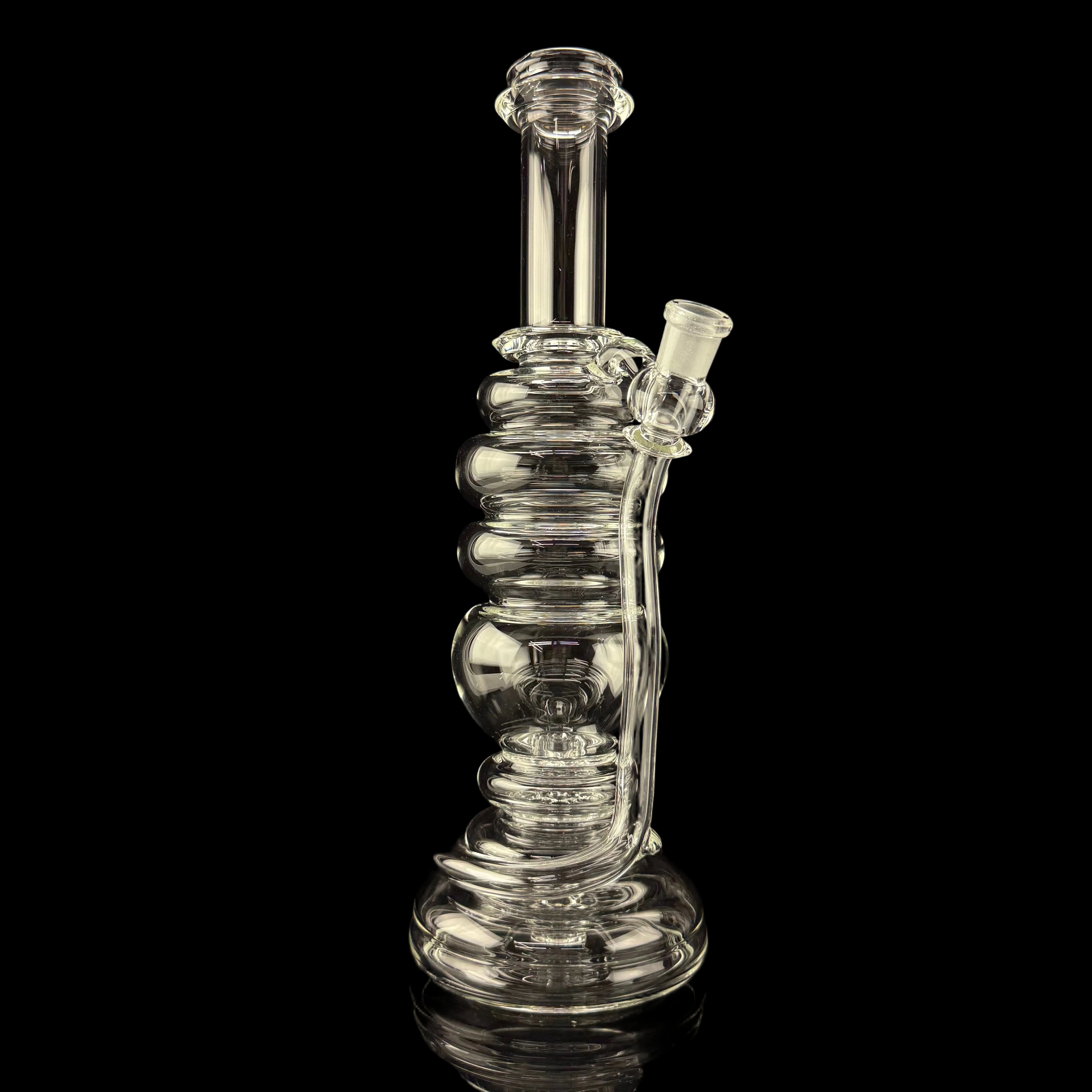 Medium "Flowerpot" Waterpipe W/ Slide by Mike Philpot