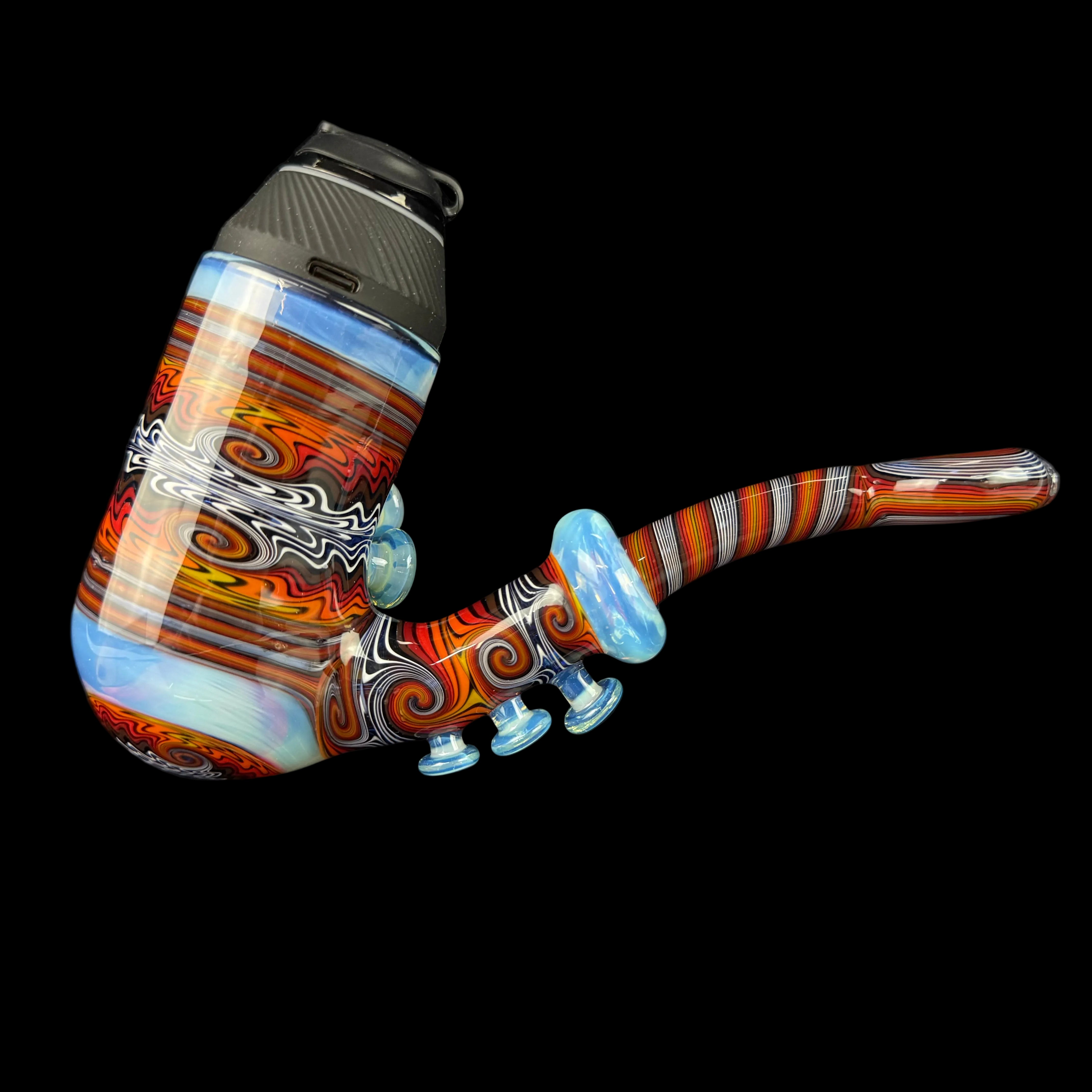 "Secret White"  Sectional Puffco Proxy Hammer by Mike Fro