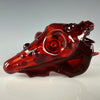 "Pomegranate" Spiked Seashell Handpipe by Christina Cody