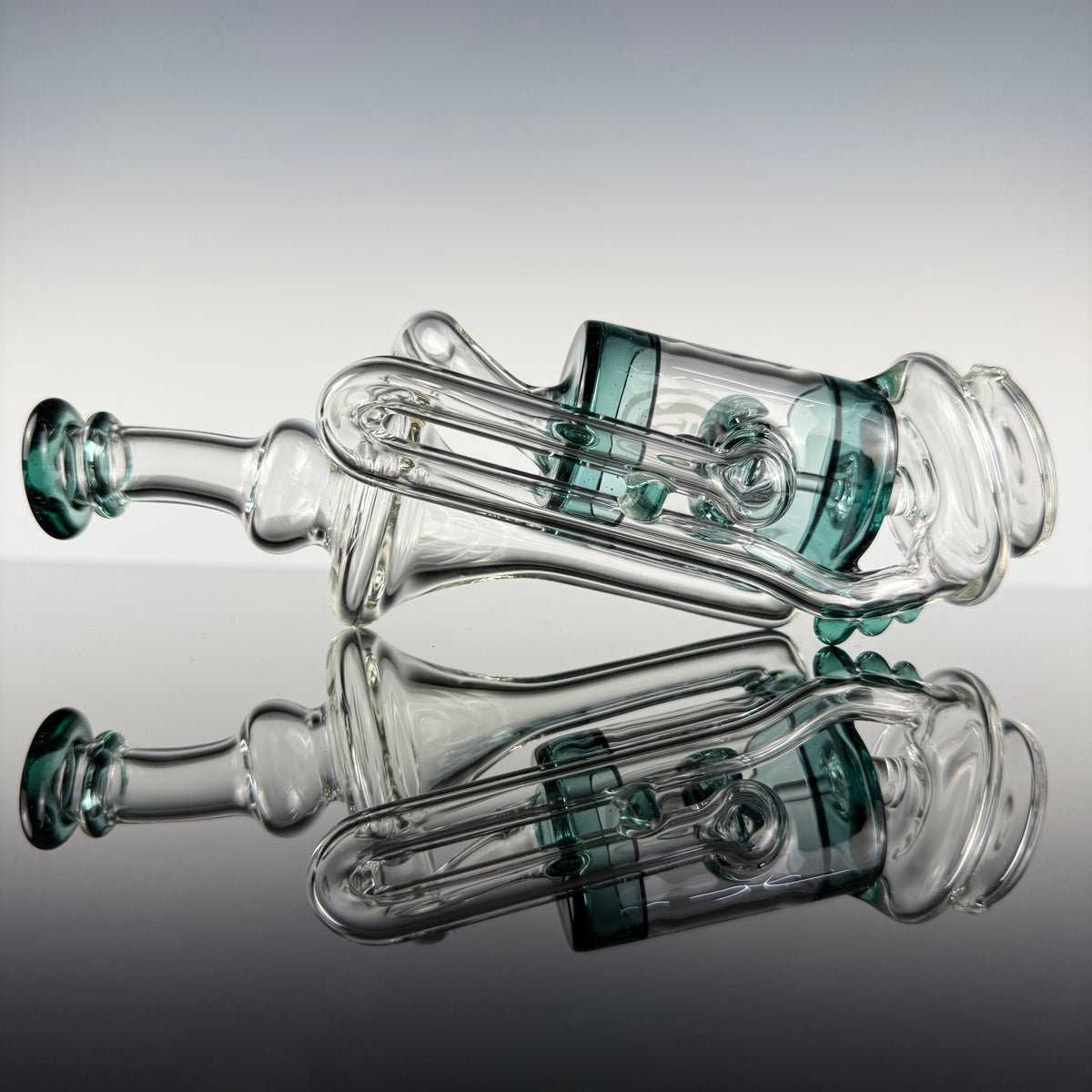 "Ultramarine" Opal Perc Recycler Puffco Top by OJ Flame