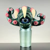 SPG X Salt 4 Hole 18mm Slide (Worked Joint) by Salt Glass