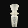 "Sacred G Etched" Dub Lace Sphere V3 by SOL Glassworks