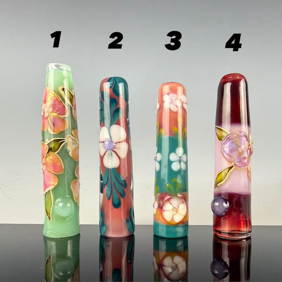"Floral" Onie by Sarita Glass