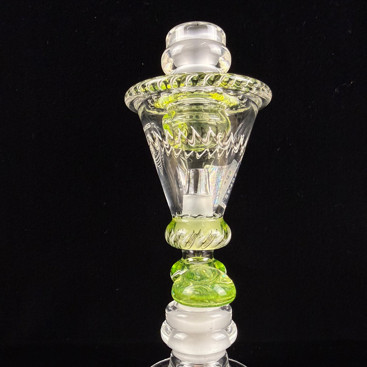 "Elements" UV Reactive Snap Trap w/ Female Fitting 19mm by Mobius Glass