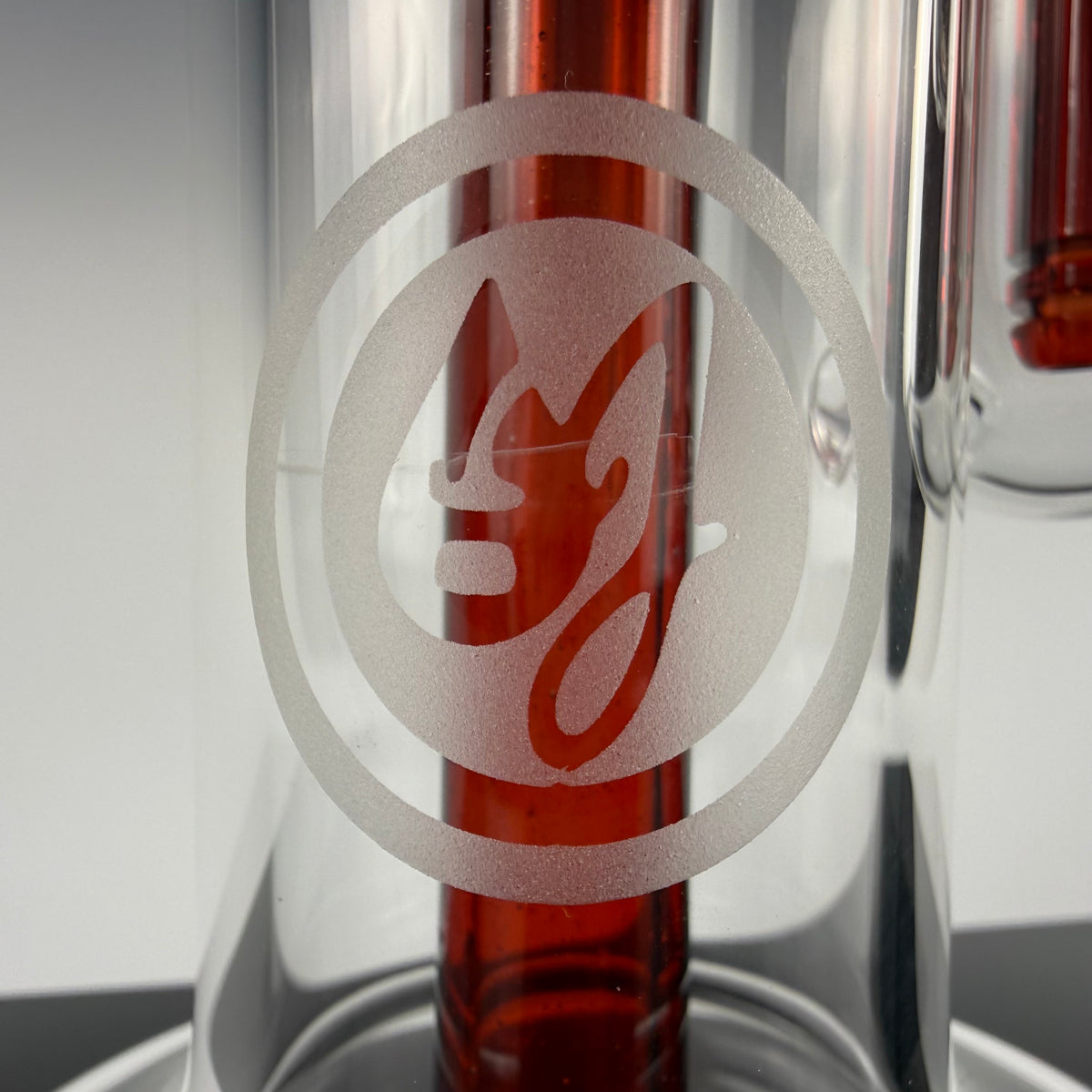 "Ruby Slippers" Double Bubbler by OJ Flame