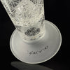 SOL-50 "Sacred G Etched" V3 Lace Sphere V3 by SOL Glassworks