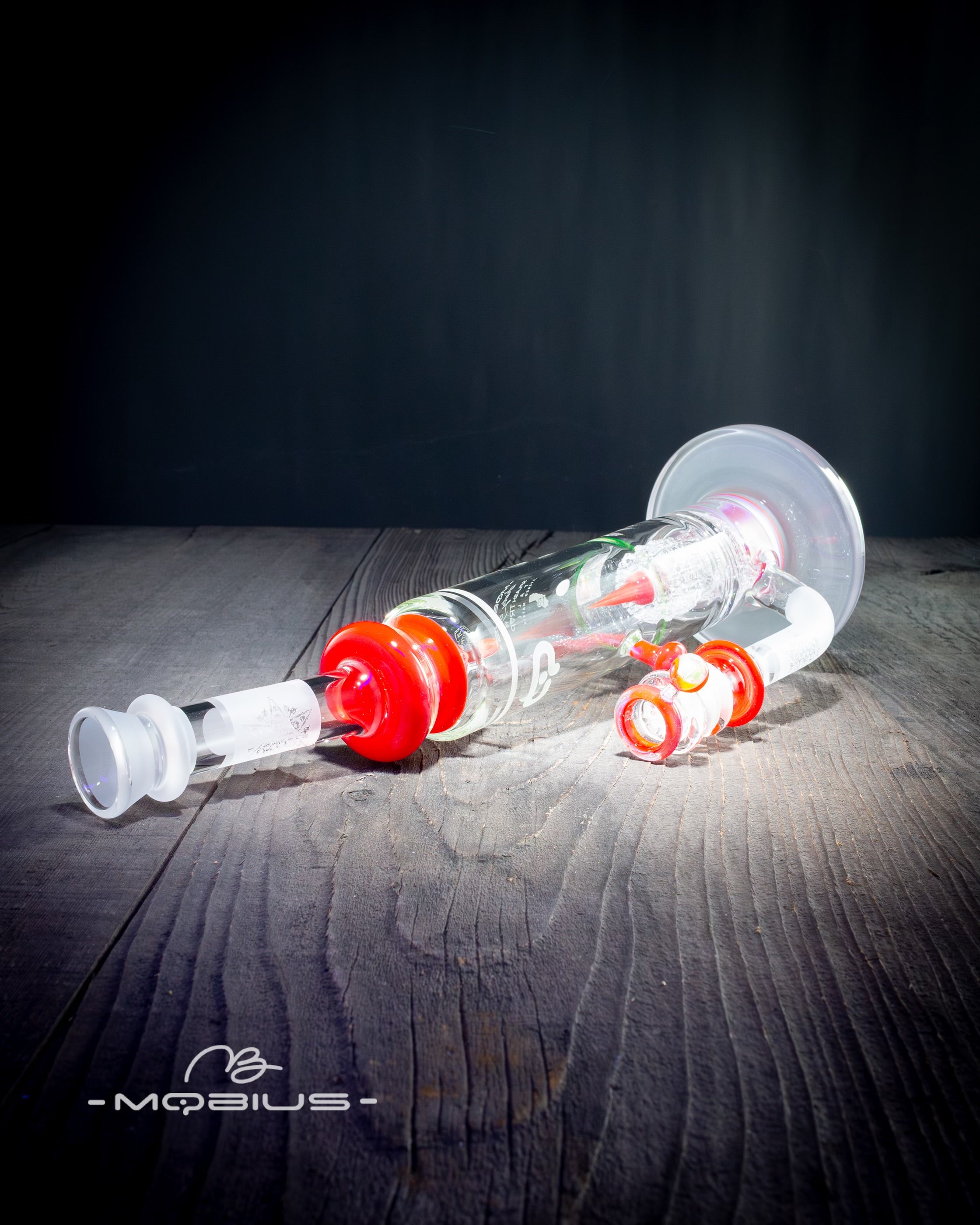 "Coldworked & Hybrid Series" 60T Tall Stereo Matrix V6 W/ Splash Trap by Mobius Glass