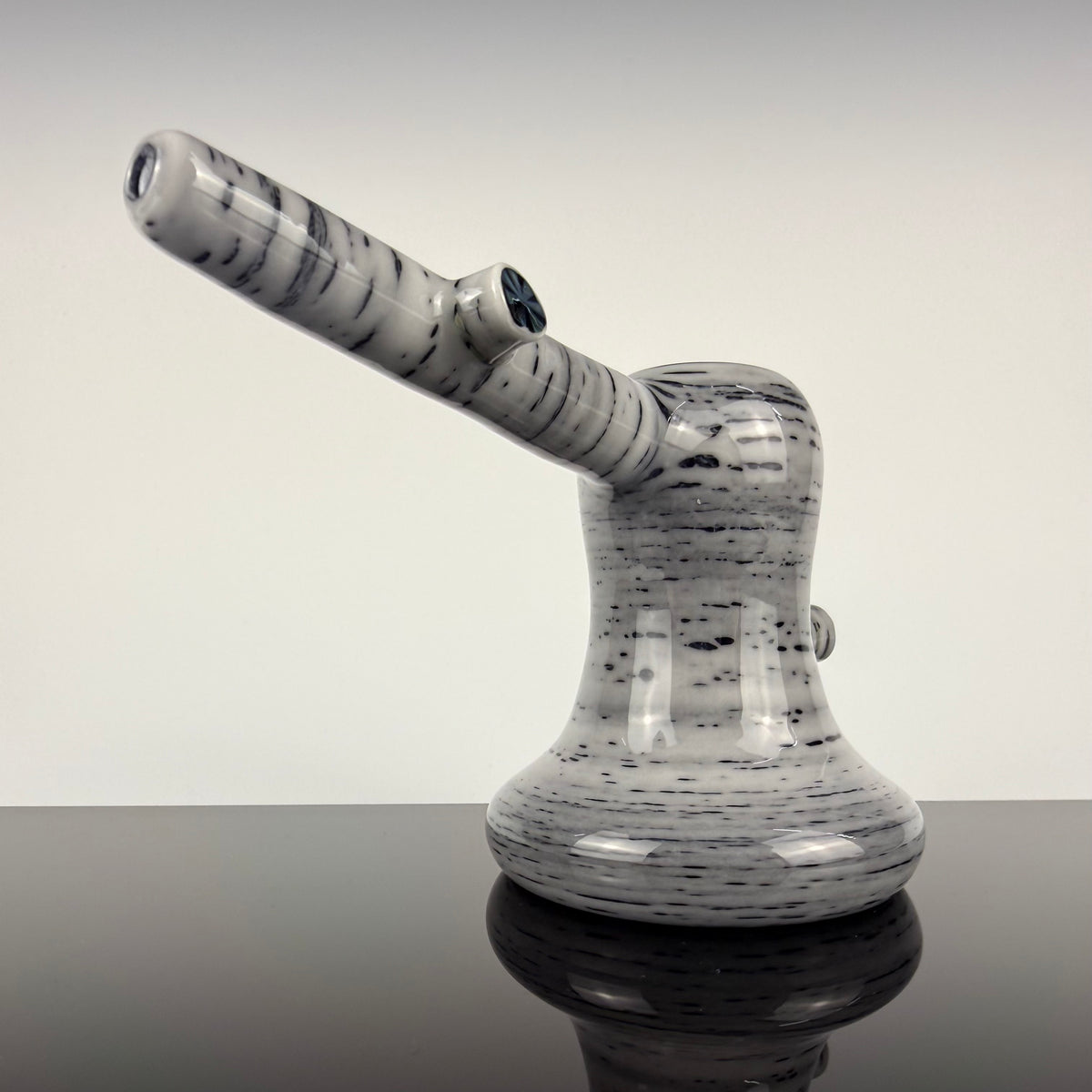 "Birch Tech" Standing Hammer Bubbler (10mm) by Engelman Glass
