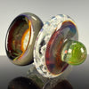 "Elements" Color Multi-hole Slide 18mm by Mobius Glass