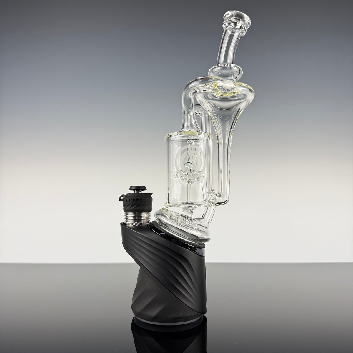 "Opal Perc" Recycler Puffco Top by OJ Flame
