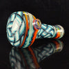 9 Section Heady Basket Weave Spoon #1 by KJH Glass