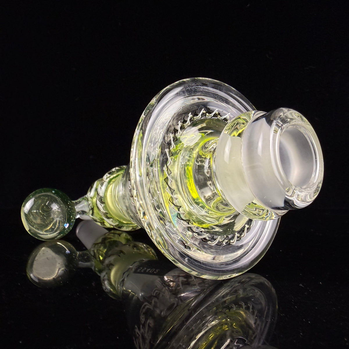 "Elements" UV Reactive Snap Trap w/ Female Fitting 19mm by Mobius Glass