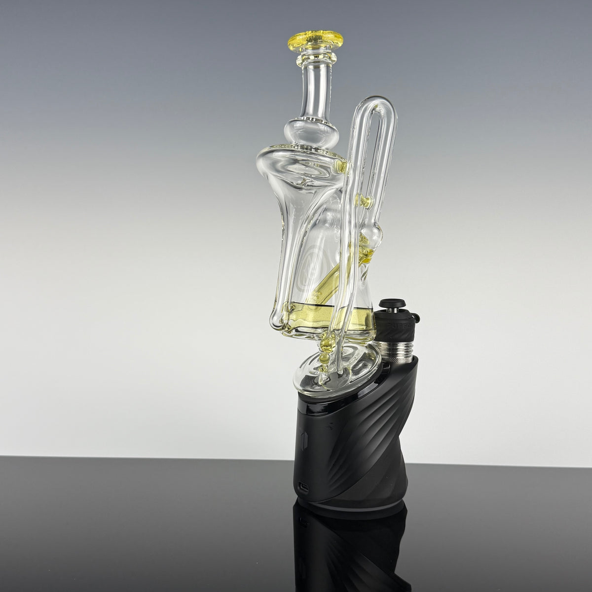 "Slyrm" Recycler Puffco Top by OJ Flame