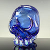 "Dichro over Cobalt"  Skull Puffco Pivot Top by Carsten Carlile