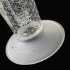 SOL Lace Perc Sherlock Bubbler "Sacred G Etched" by SOL Glassworks