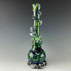 Premium Dichro Wrap with Dichro Marble Waterpipe by Noble Glass