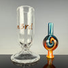 Wig Wag Bubble Cap W/ Stand by N3rd Glass