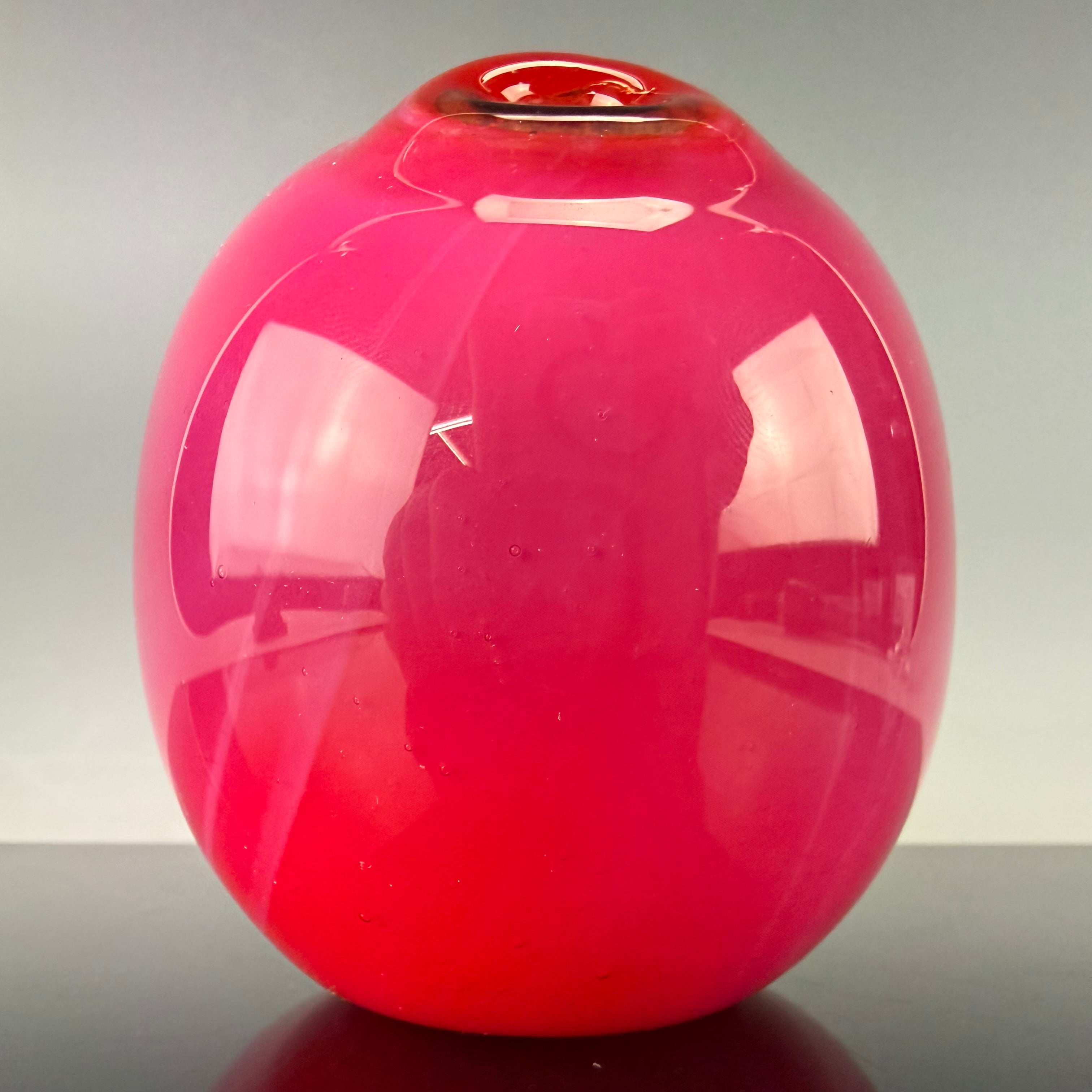 "Pink Slyme over Poppy" Skull Shredder by Carsten Carlile