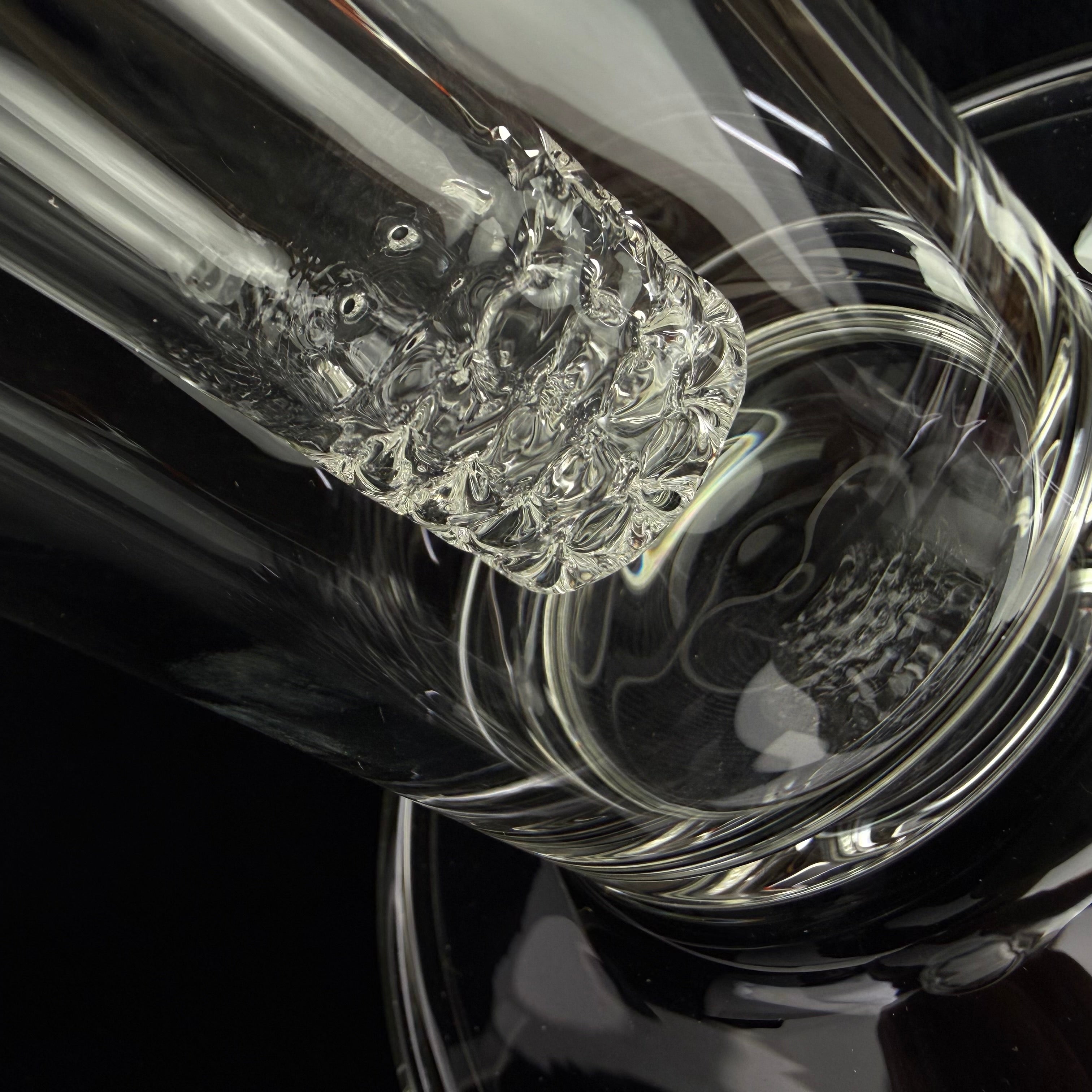 SOL Lace Perc Sherlock Bubbler by SOL Glassworks