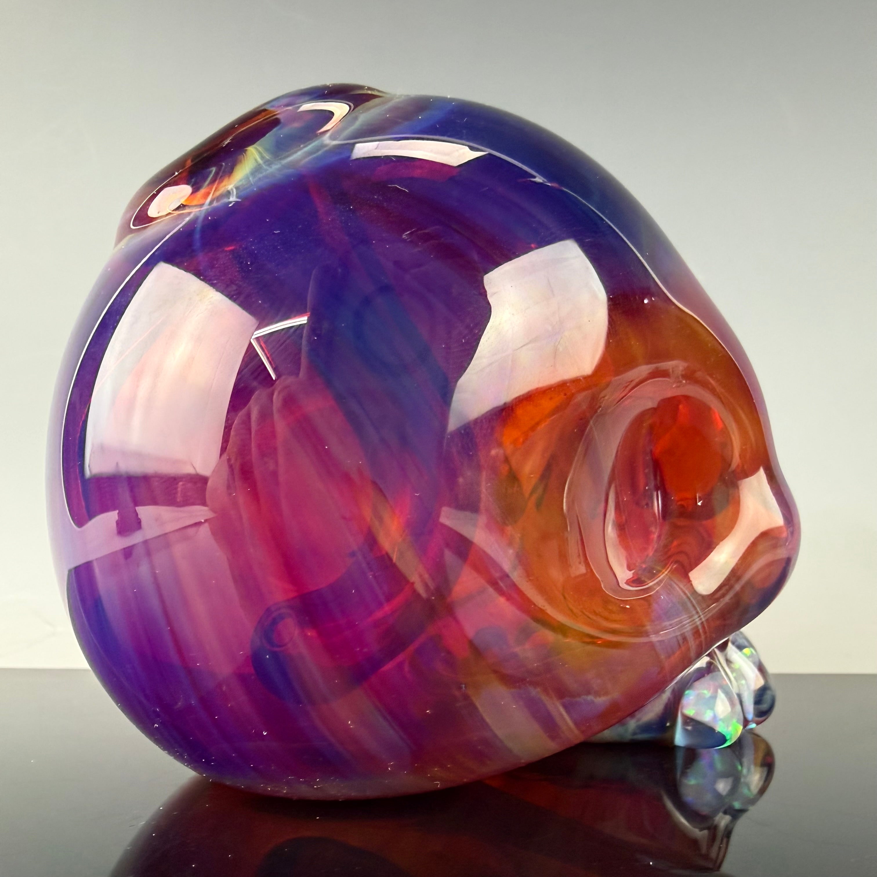 "Amber Purple" Skull Shredder by Carsten Carlile