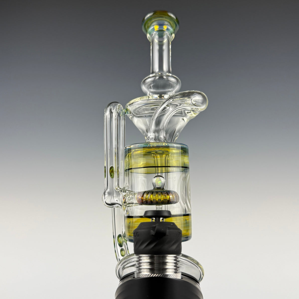 "Dragon Tears" Opal Perc Recycler Puffco Top by OJ Flame