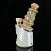 "Gold/Silver Fume" Puffco Dry Top by Avalon Glass