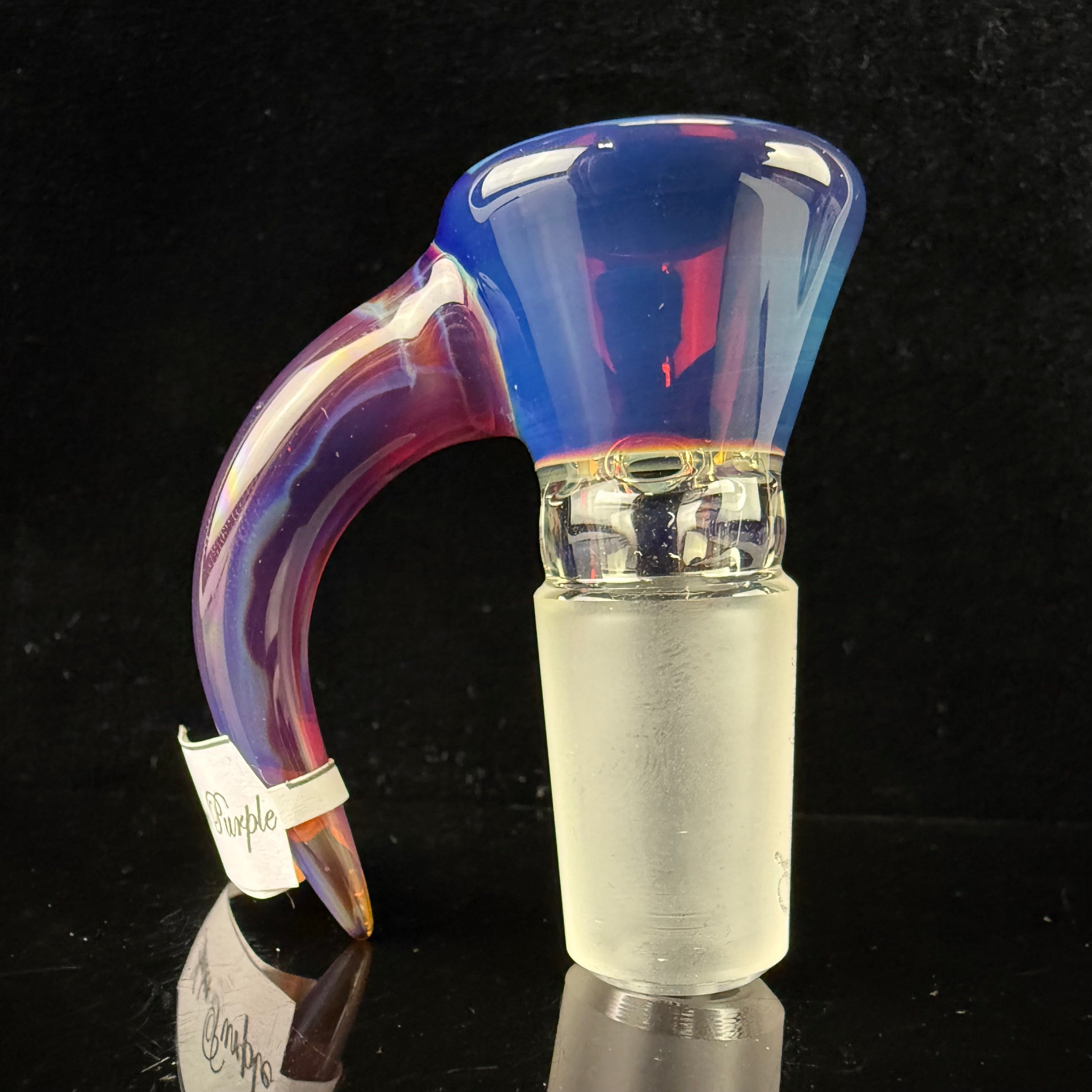 Full Accent "Amber Purple" 18mm Slide by Sovereignty Glass