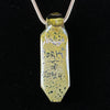 Faceted Hand Carved Pendant by Corey Clark