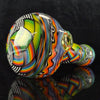 9 Section Heady Basket Weave Spoon #2 by KJH Glass